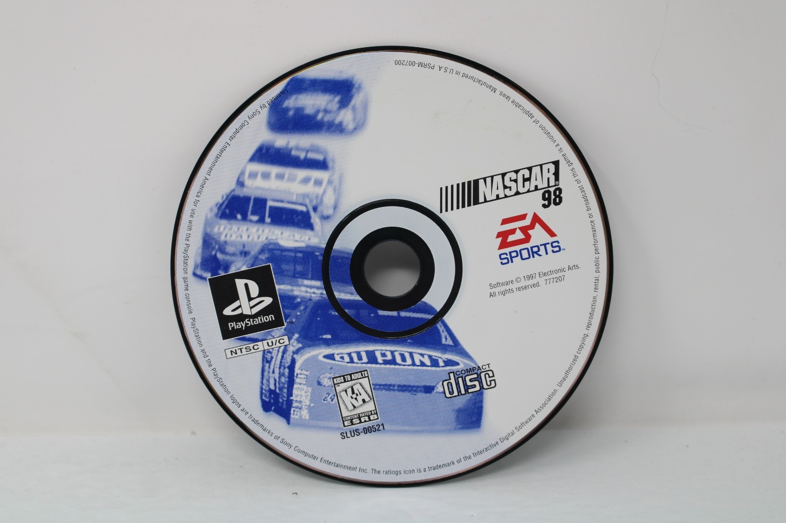 NASCAR 98 Playstation 1 PS1 Disc Only Tested