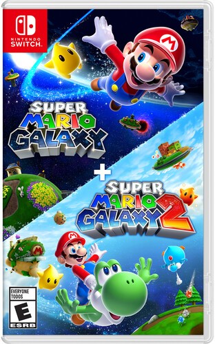 Super Mario Galaxy + Super Mario Galaxy 2 Switch Brand New (US 2025 Platform)
