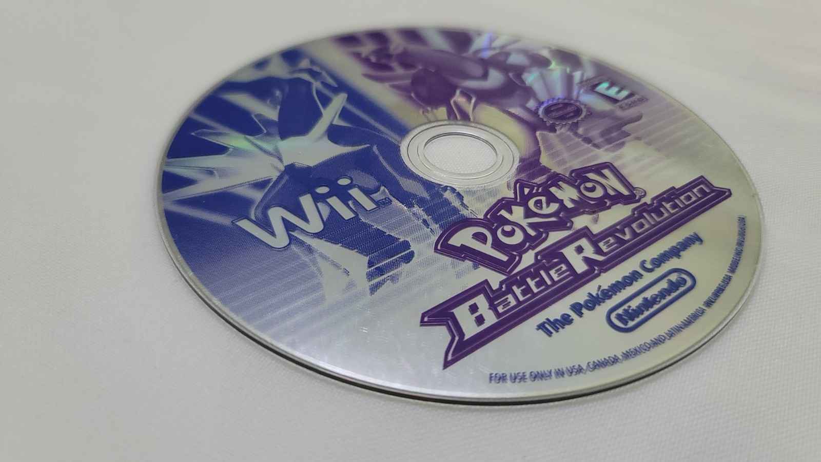 Pokemon Battle Revolution (Nintendo Wii, 2007) Disc Only TESTED WORKING