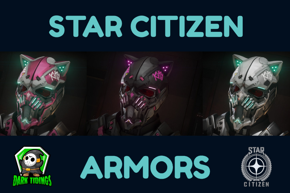Star Citizen Armor Set – Star Kitten Helmet and Armor Set – Armor and Helmet