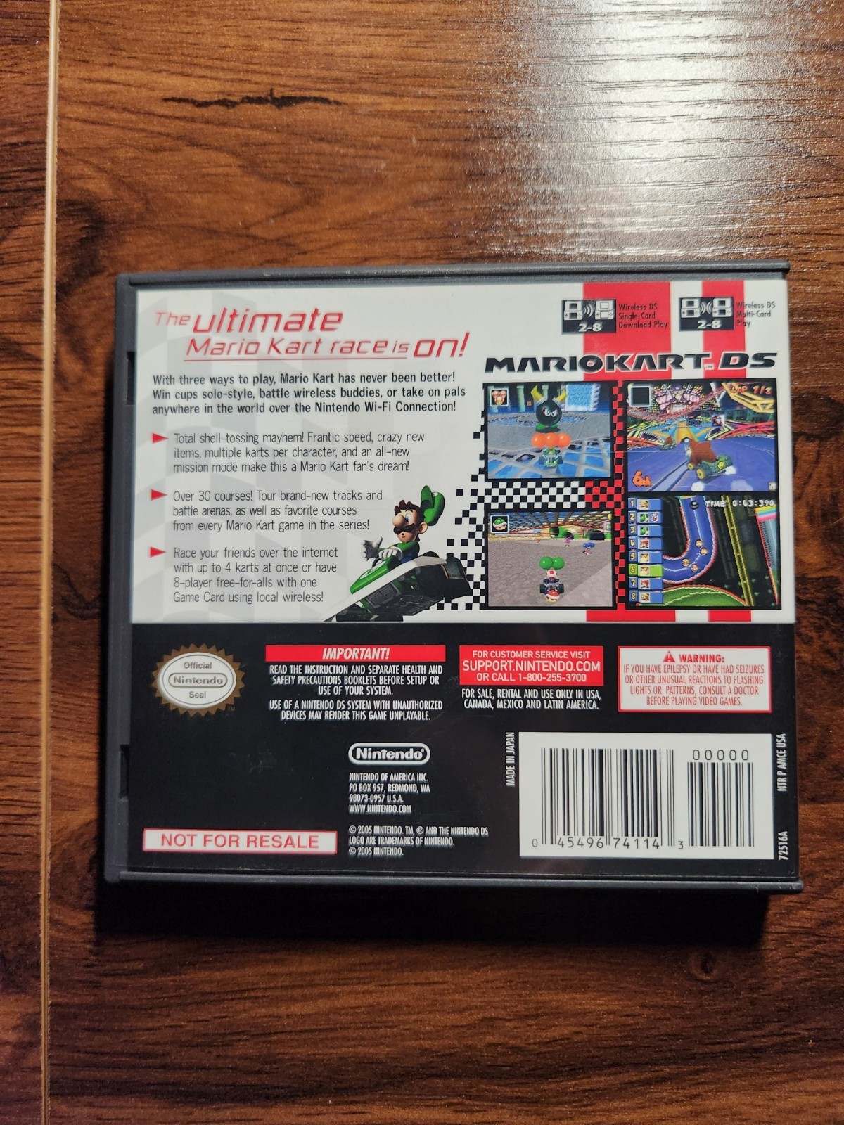 Mario Kart DS / Super Mario (Nintendo DS) Complete