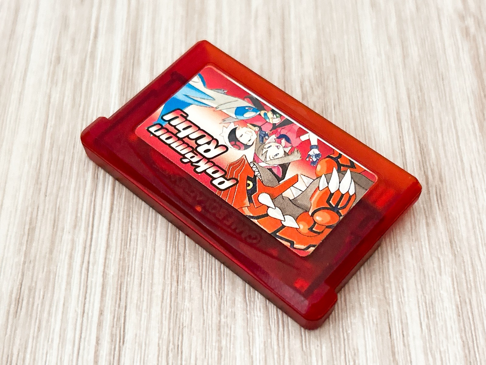 Pokemon Ruby Gameboy Advance Japanese Tested Cleaned Authentic New Battery GBA