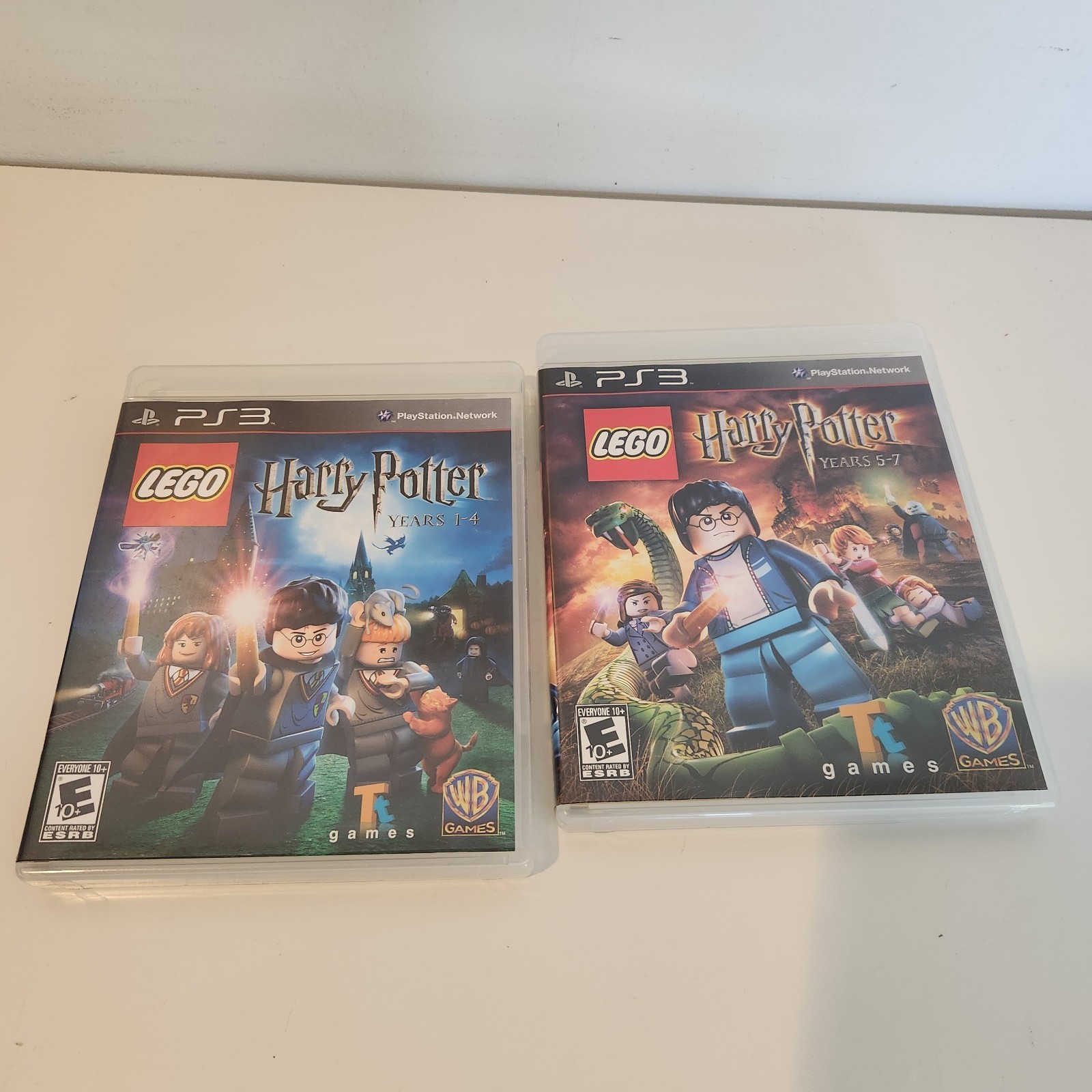 Lego Harry Potter Years 1-4 & 5-7 PS3 Bundle Complete