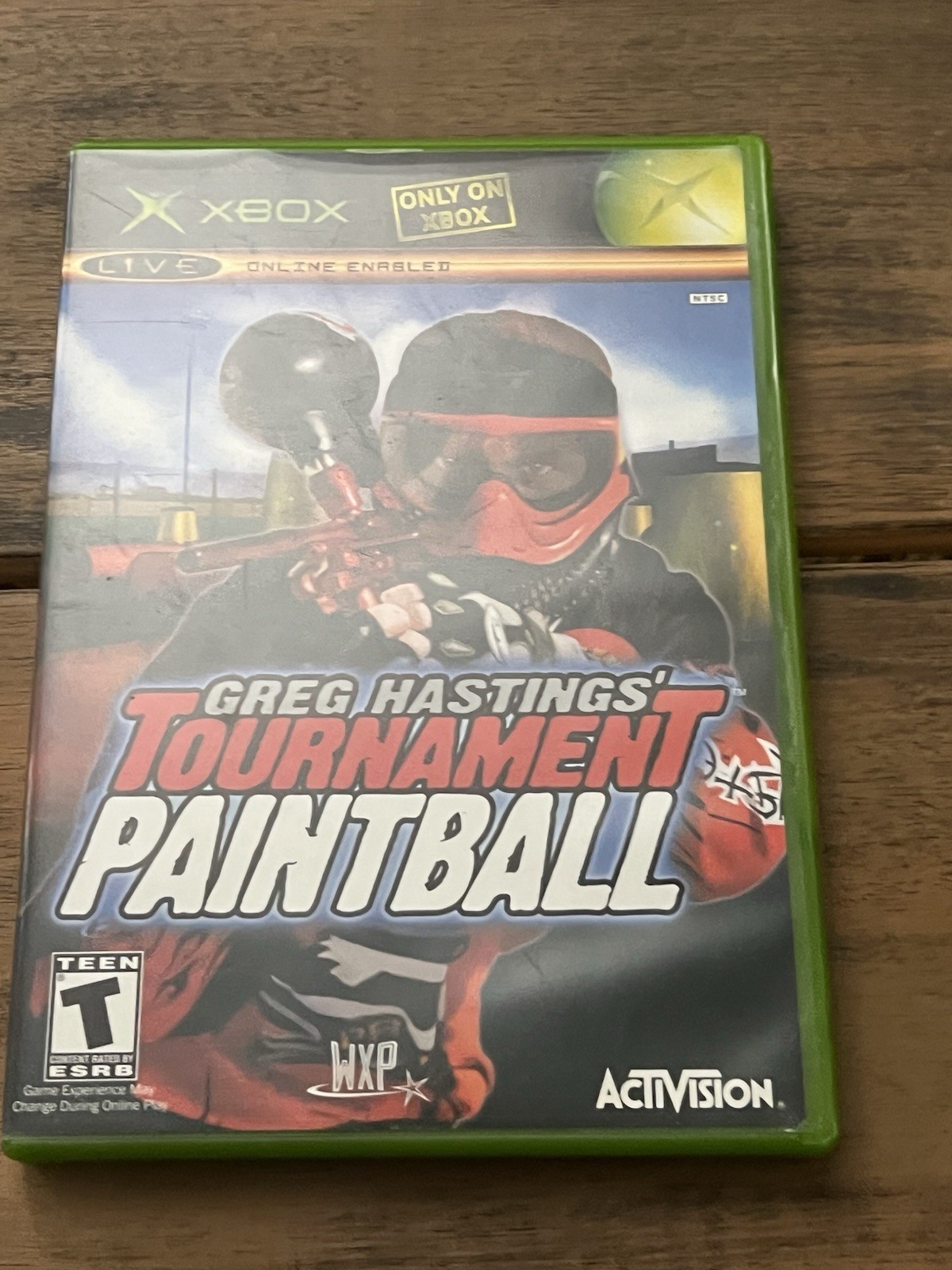 Activision Greg Hastings‘ Tournament Paintball Xbox T Online Play NTSC-U/C