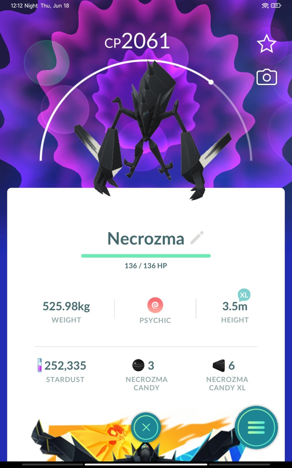 Necrozma #800 Pokémon Go | 30 Days Friendship Trade