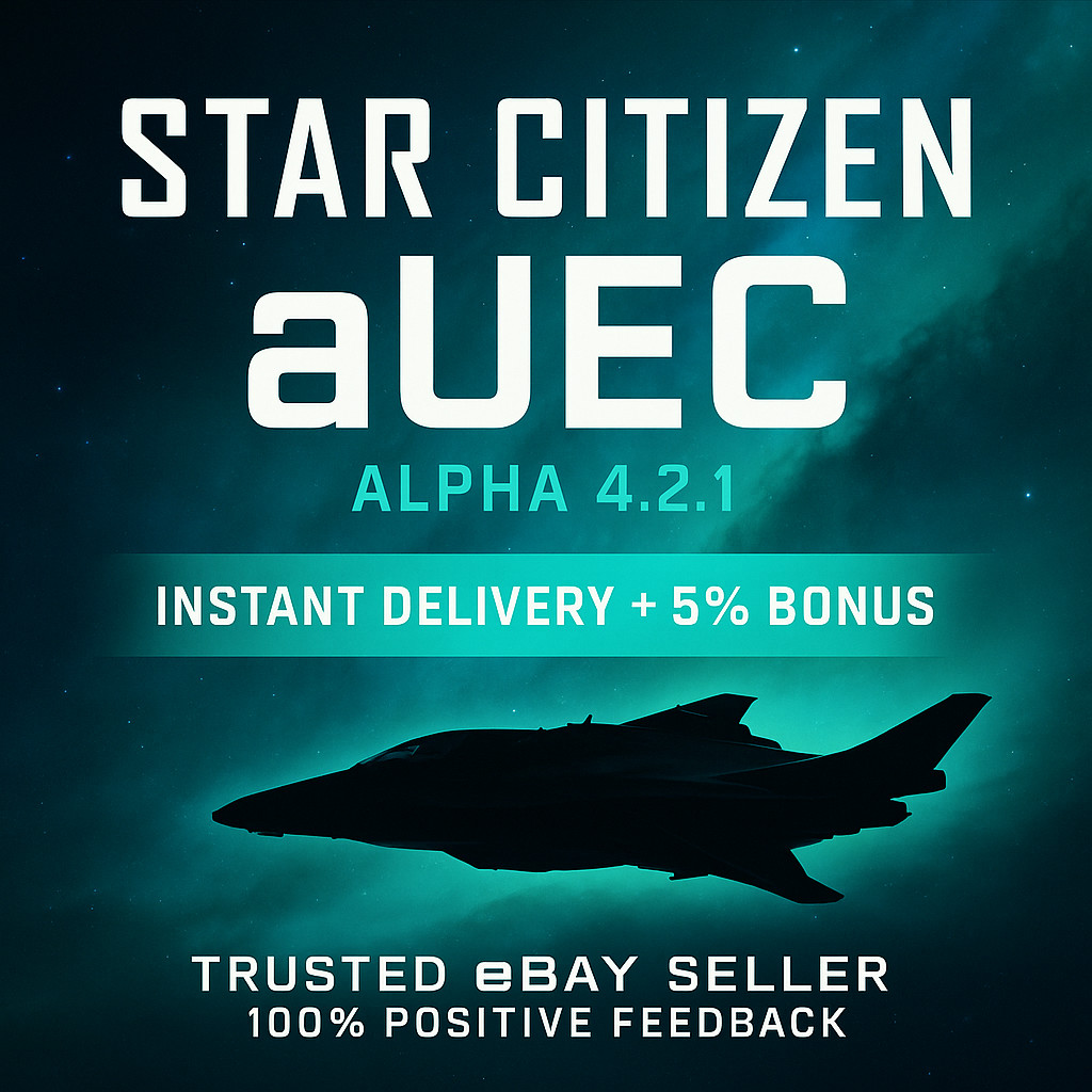 [Instant] Star Citizen aUEC 4.3.0 LIVE | 1M-200M + 5% BONUS FREE | Safe & Secure