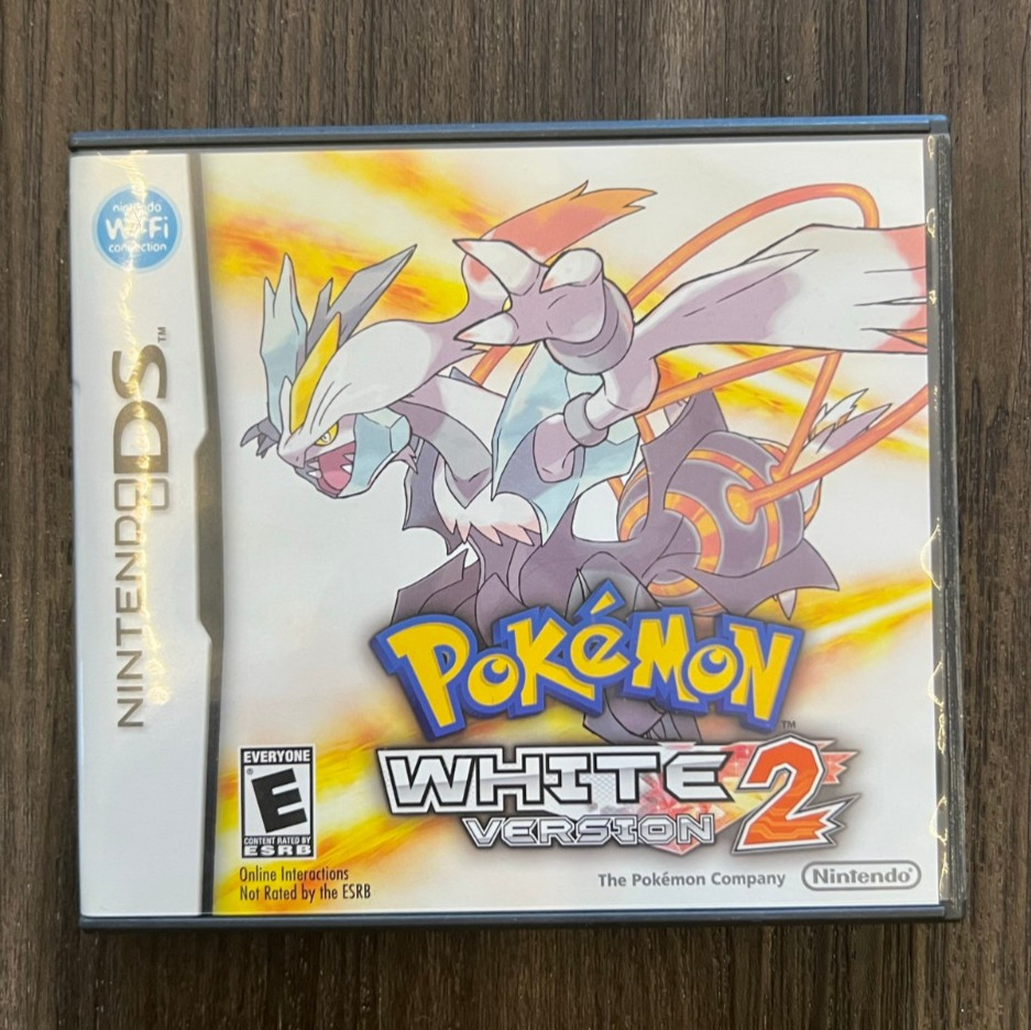 *AUTHENTIC CIB* Pokemon: White Version 2 (Nintendo DS, 2012) *TESTED*