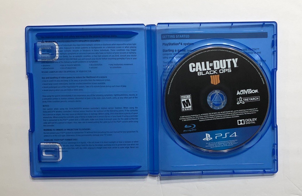 CALL OF DUTY SONY PLAYSTATION 4 GAME LOT OF (5) PS4 WWII BLACK OPS 3 GHOSTS