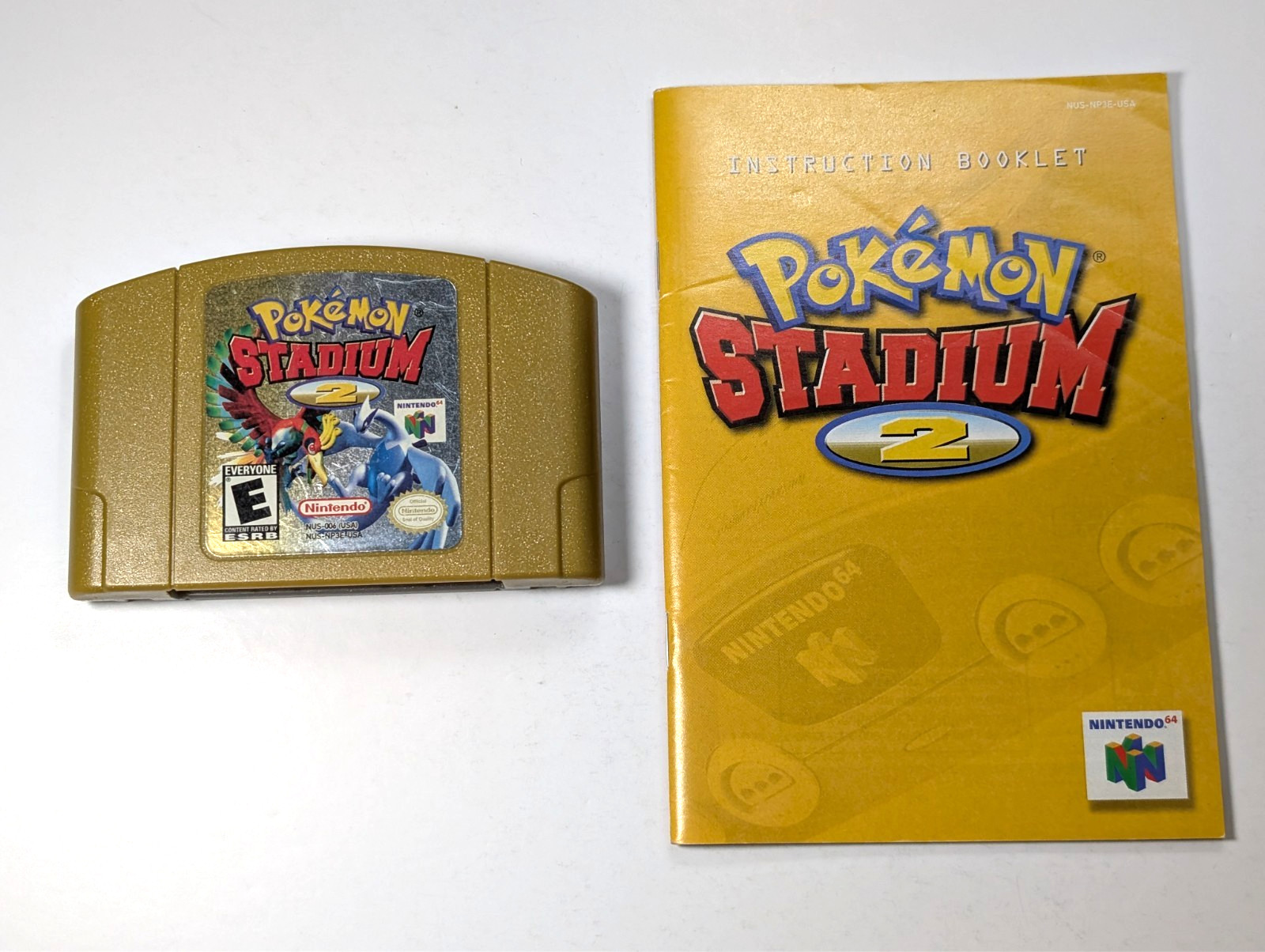 Pokemon Stadium 2 Nintendo 64 N64 with manual authentic