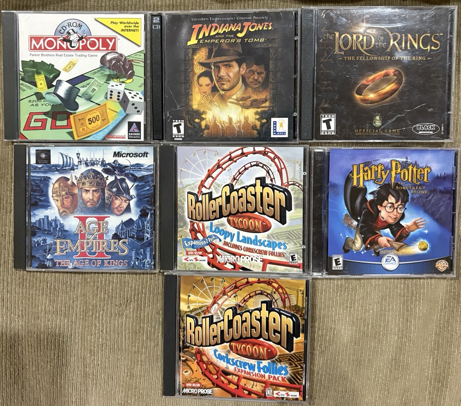 CIB PC Game Collection
