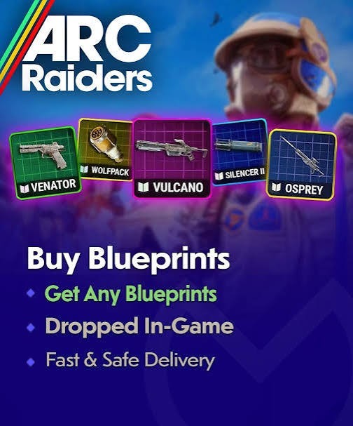 ARC Raiders ALL Blueprints Weapons GEAR ⭐Fast Delivery ⚡