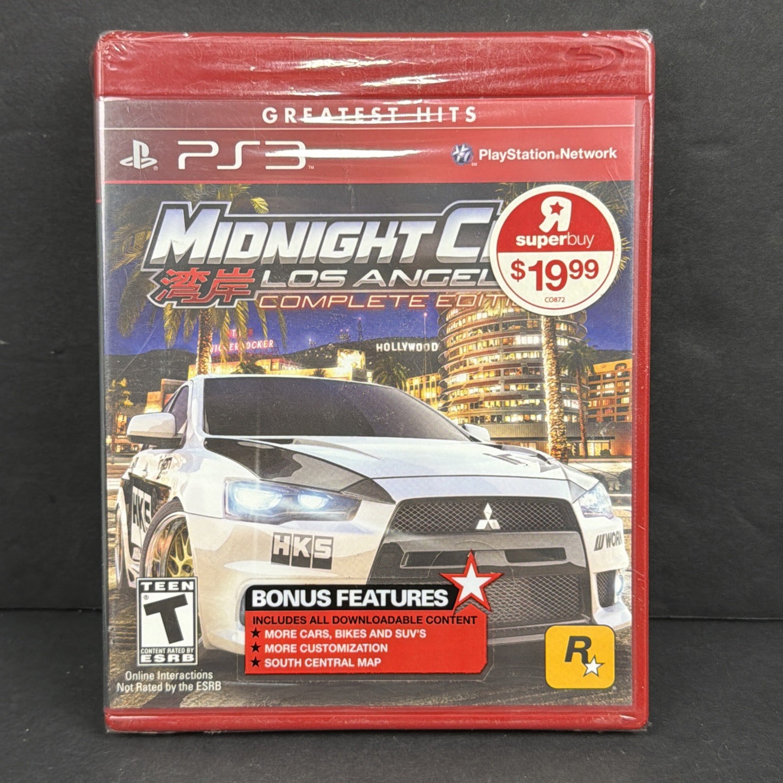 Midnight Club: Los Angeles — Complete Edition (Greatest Hits) PS3 BRAND NEW