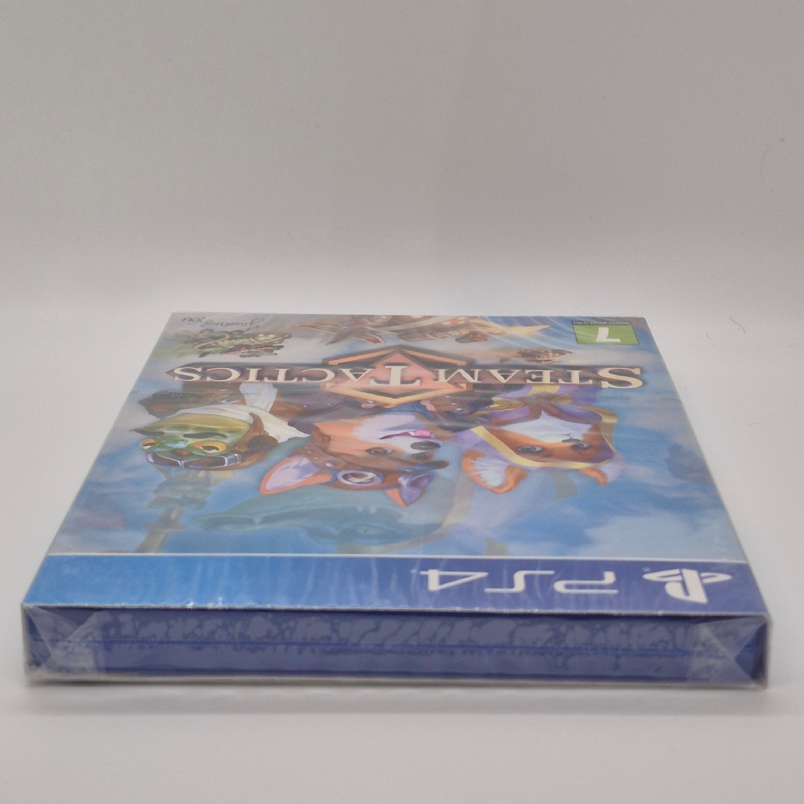 Steam Tactics PS4 w/ Slipcover Red Art Games Limited Print New Sealed