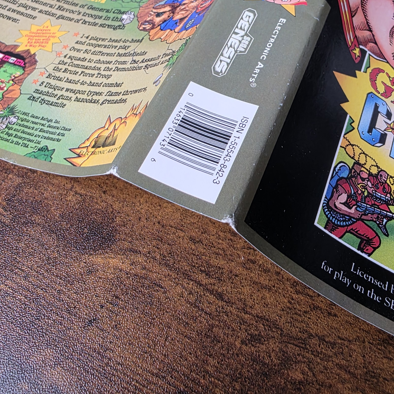 General Chaos (Sega Genesis, 1993) game and case – no manual