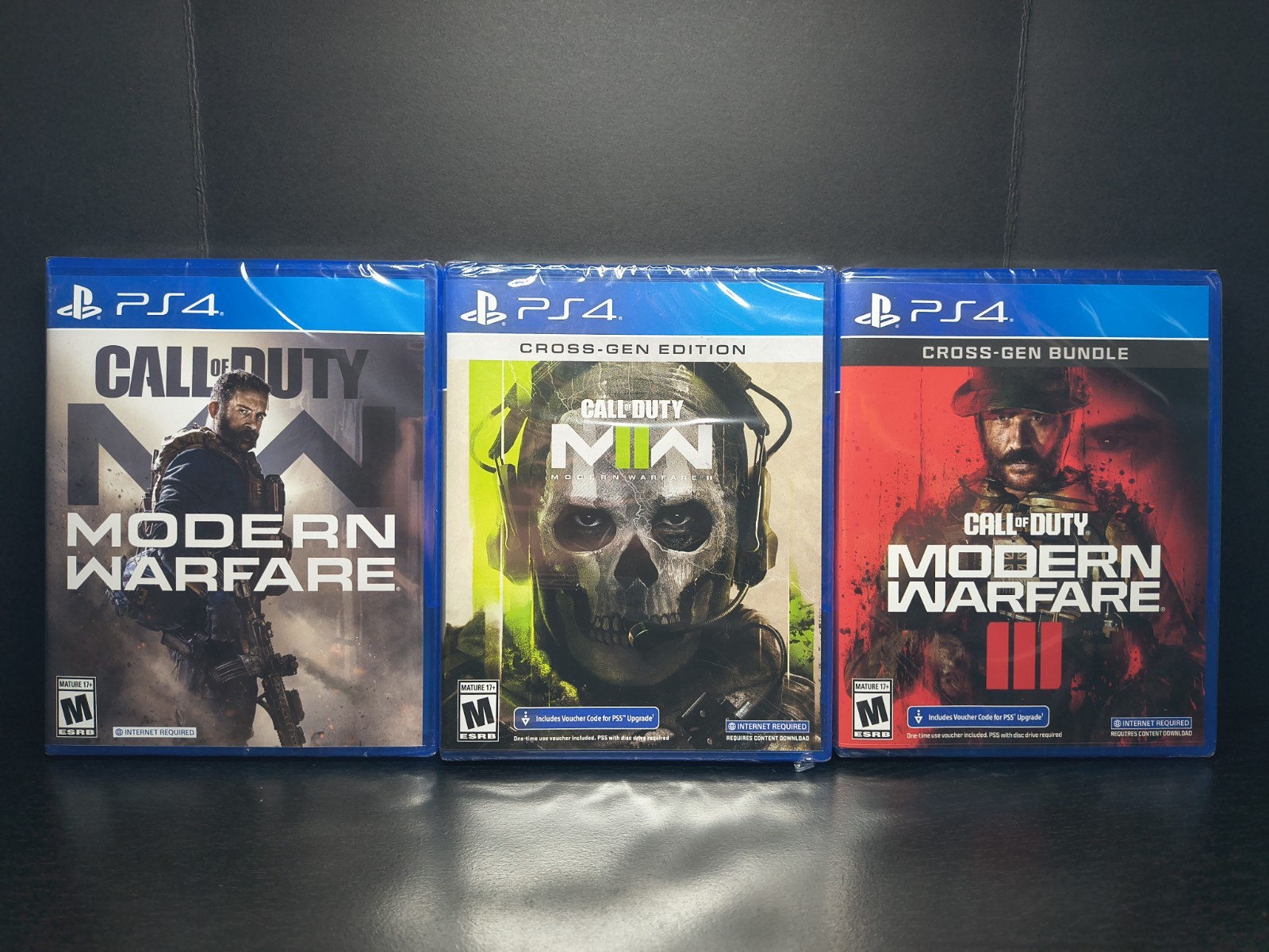 Call Of Duty Modern Warfare I II III Bundle Crossgen Edition Ps4 PlayStation 4