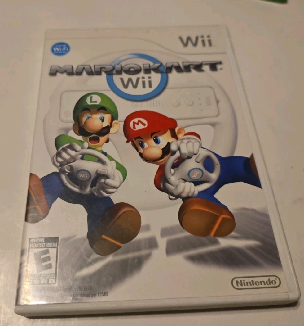 Mario Kart Wii 2008 Family Friendly Racing Game for Wii CIB