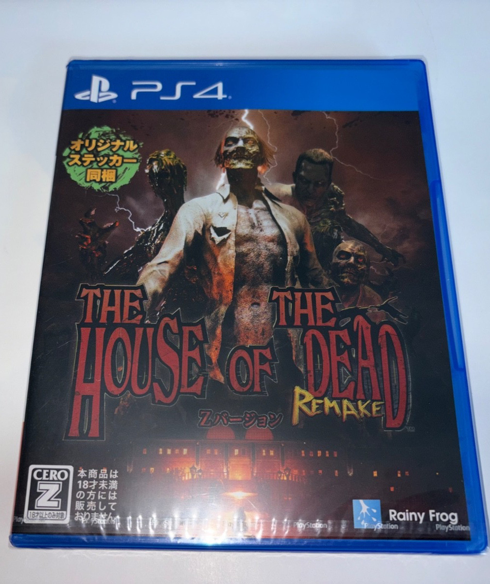 The House of the Dead: Remake – Japanese PlayStation 4 region free new sealed