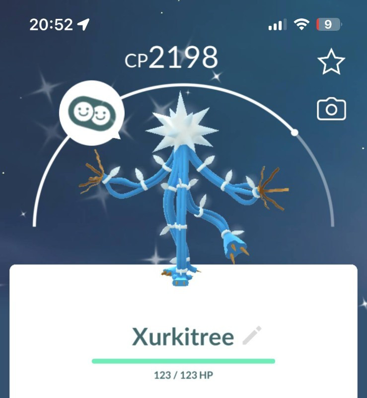 ✨ Rare Shiny XURKITREE Pokemon ✨Custom OT GO to Home – Legit – GO Stamp