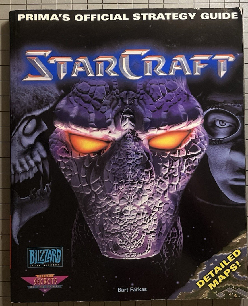 StarCraft Battle Chest Big Box • Manual • Complete – 2-Prima Strategy Guides