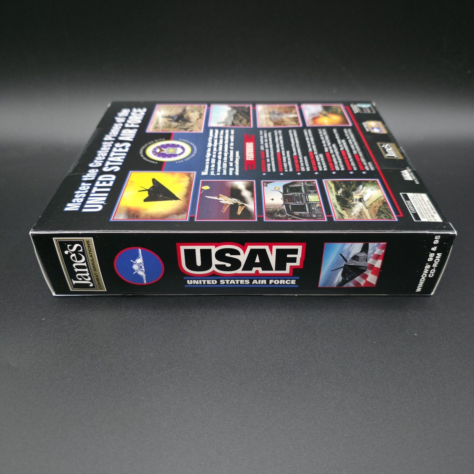 Jane’s Combat Simulations: United States Air Force, 1999, Big Box, New & Sealed