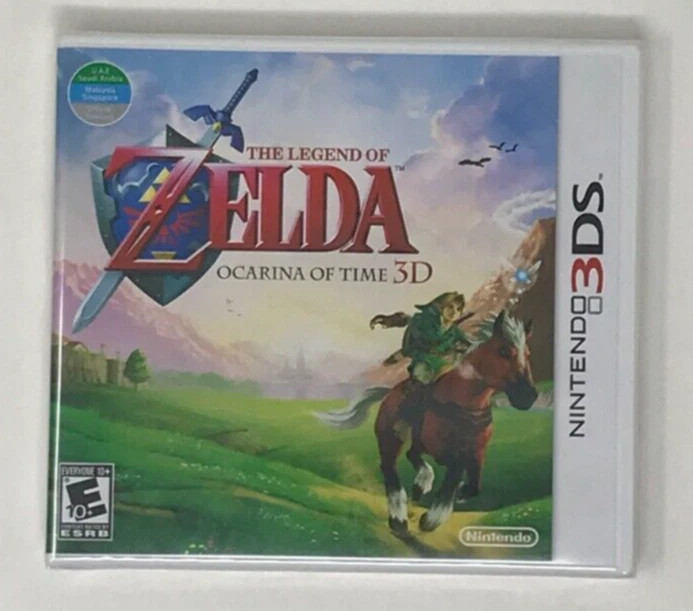 The Legend of Zelda: Ocarina of Time 3D 3DS Brand New Game (Action 2011)