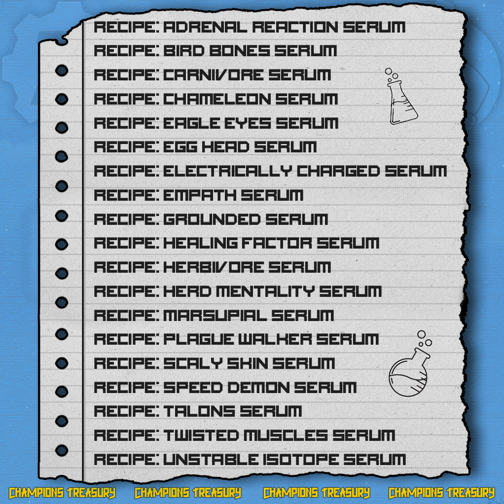 FALLOUT 76 [PC] ALL 19 MUTATION SERUM RECIPES PACK CHEAPEST ON EBAY