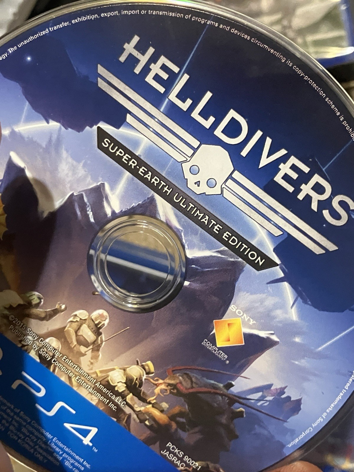 Authentic & Tested Helldivers Super Earth Ultimate Edition PS4, Cib, Works, Read