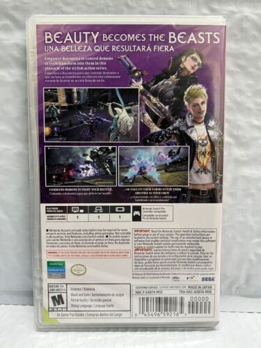 Bayonetta + 2 + 3 Switch Brand New Game Bundle (Action/Adventure Beat ‚em Up)