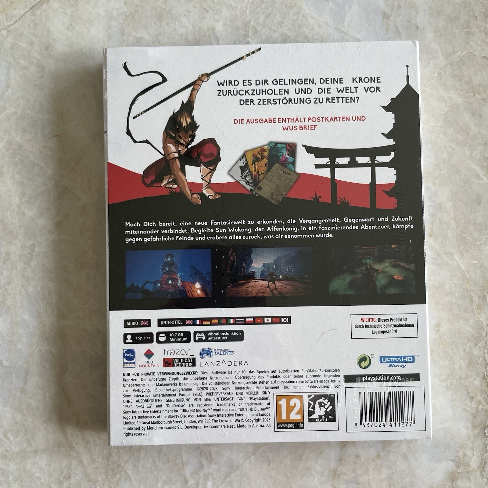 The Crown of Wu: Legend Edition PS5 Sony Playstation 5 UK IMPORT NEW SEALED