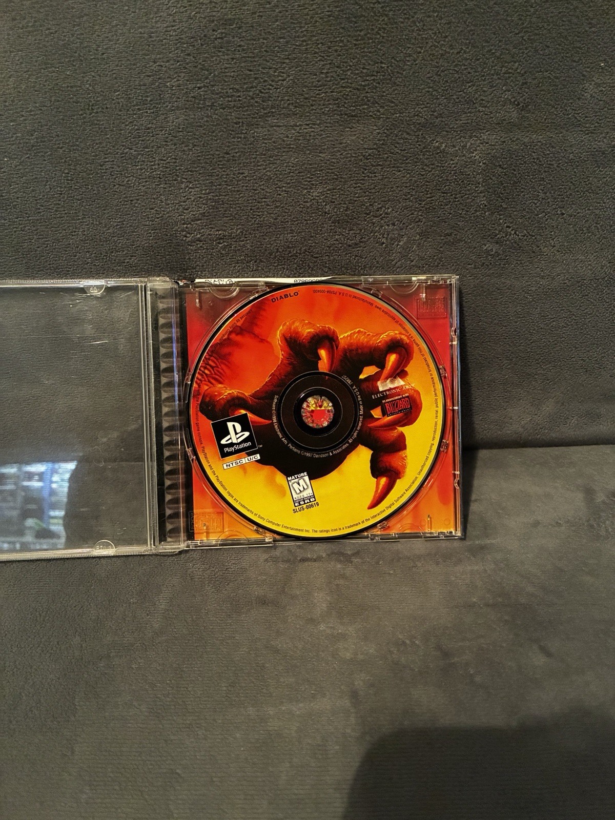 Diablo Sony PlayStation 1 Disc only Tested! with back case