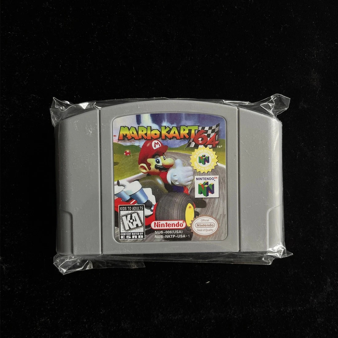 Mario Kart Game Cartridge for N64 Console US NTSC Version Tested Working