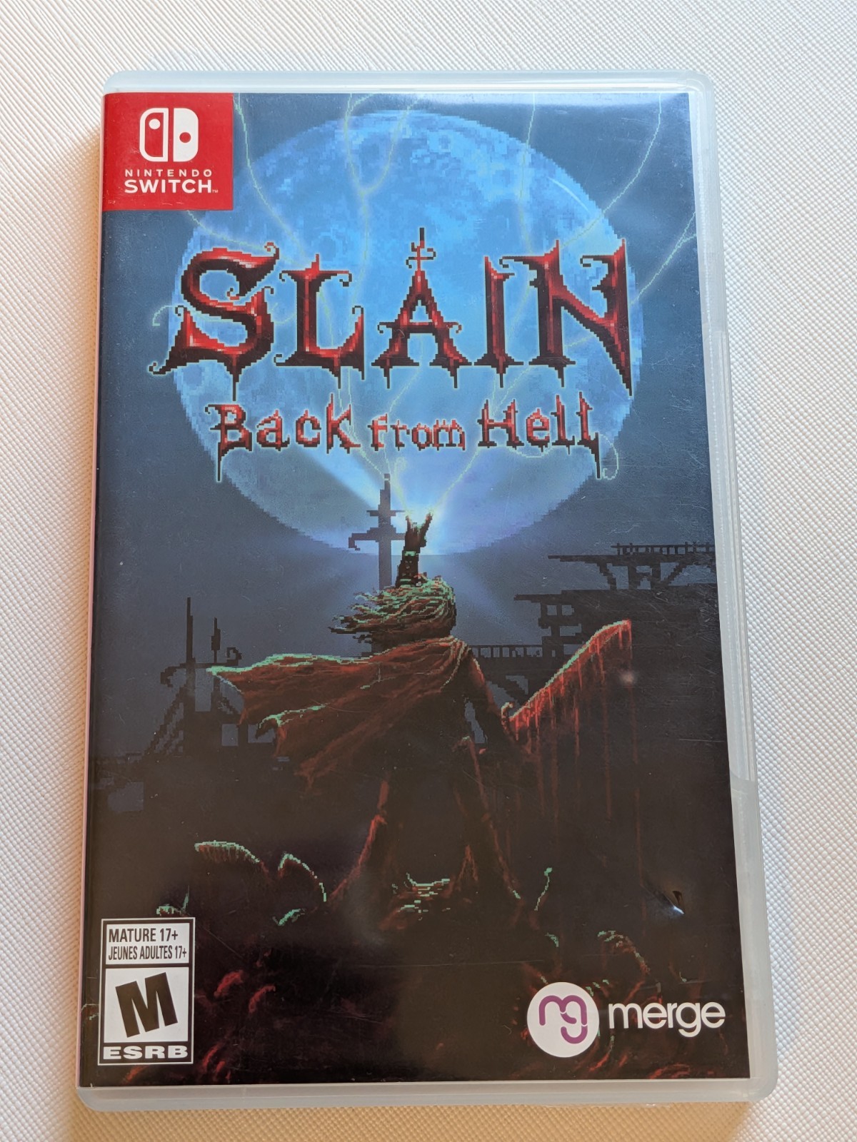 Slain: Back from Hell (Nintendo Switch, 2018) Game + Case – Authentic – Tested