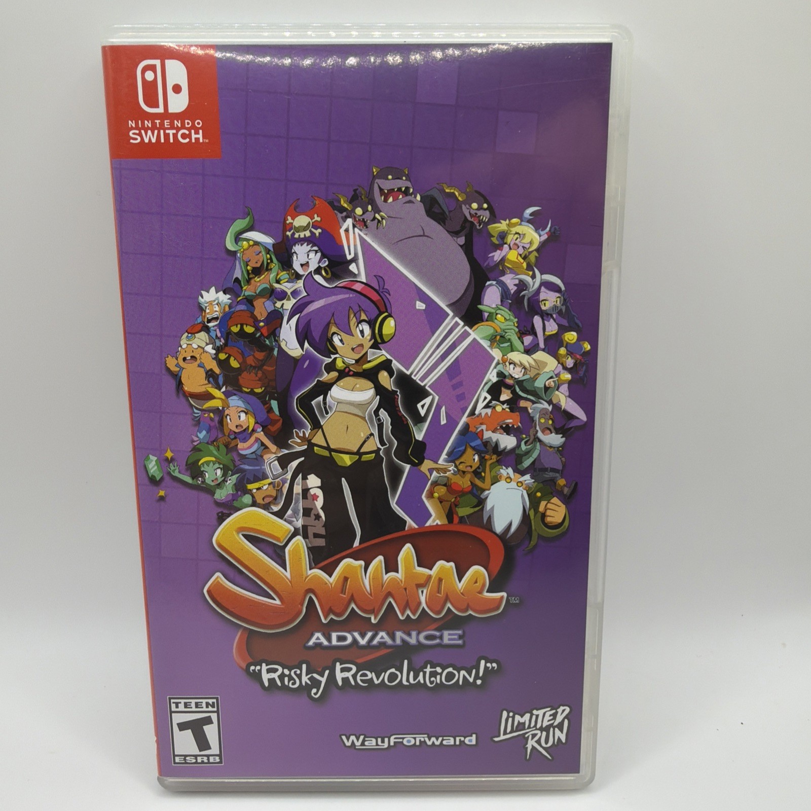 Shantae Advance Risky Revolution LRG 10th Anniversary Variant (Nintendo Switch)