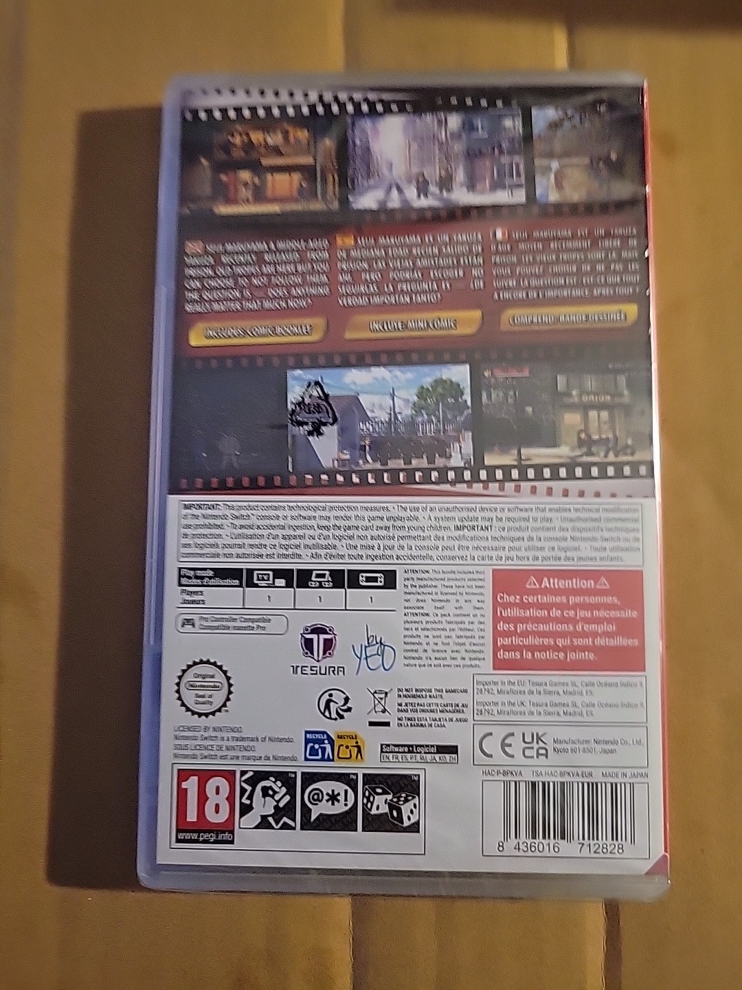 Fading Afternoon Uncensored (EU) (Nintendo Switch) BRAND NEW US SELLER