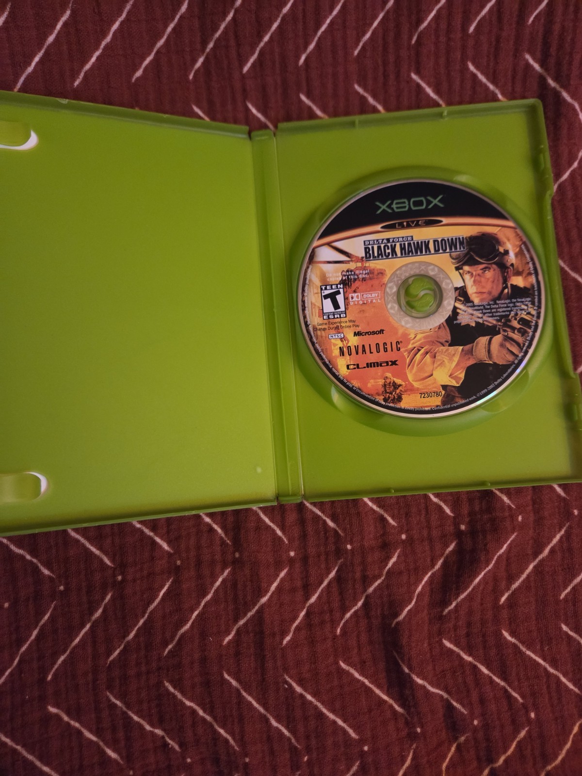 Delta Force Black Hawk Down Xbox NovaLogic Multiplayer Online Playability