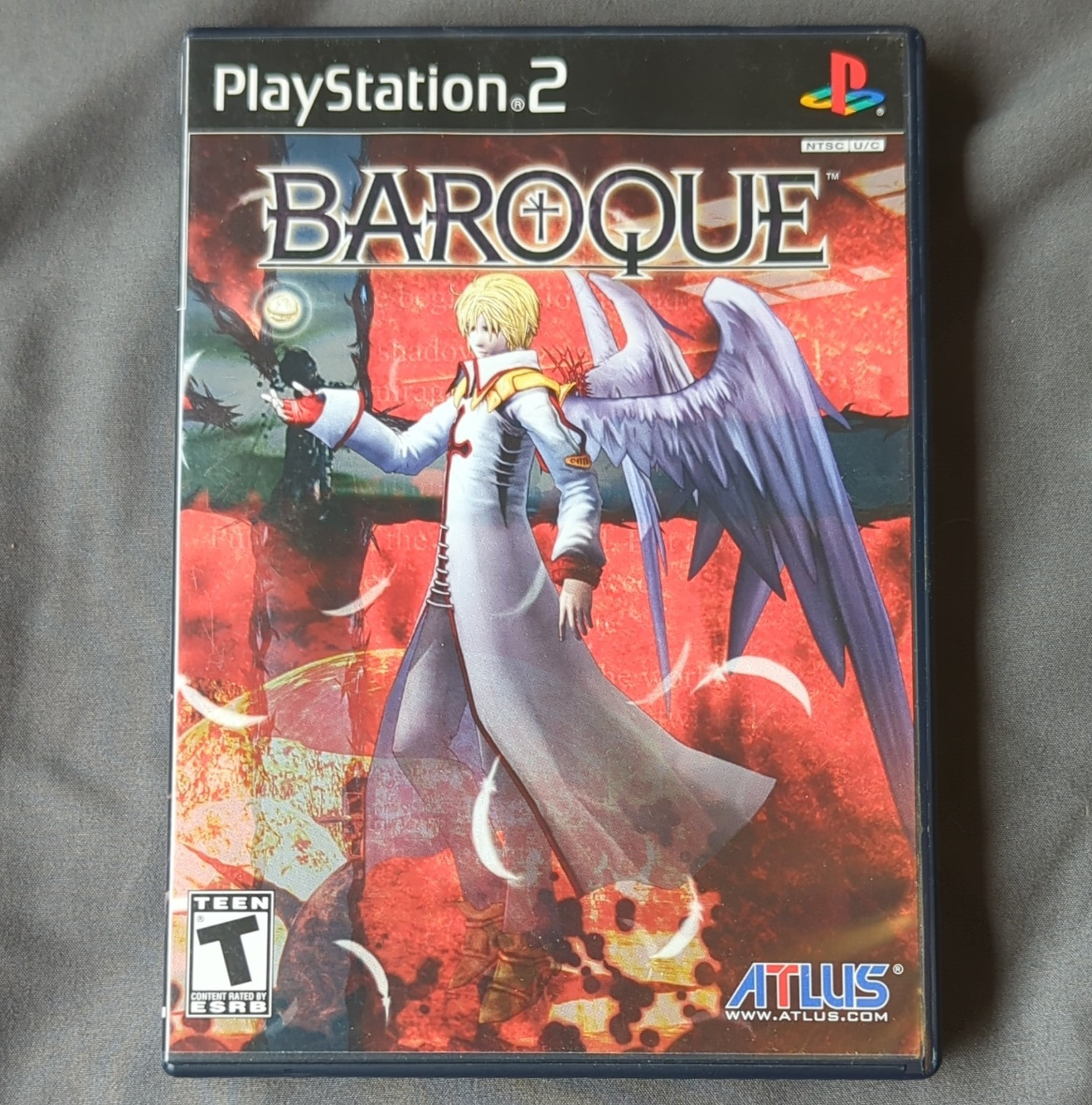 Baroque Sony PlayStation 2 (PS2) Atlus w/ Manual Role Playing T NTSC-U/C