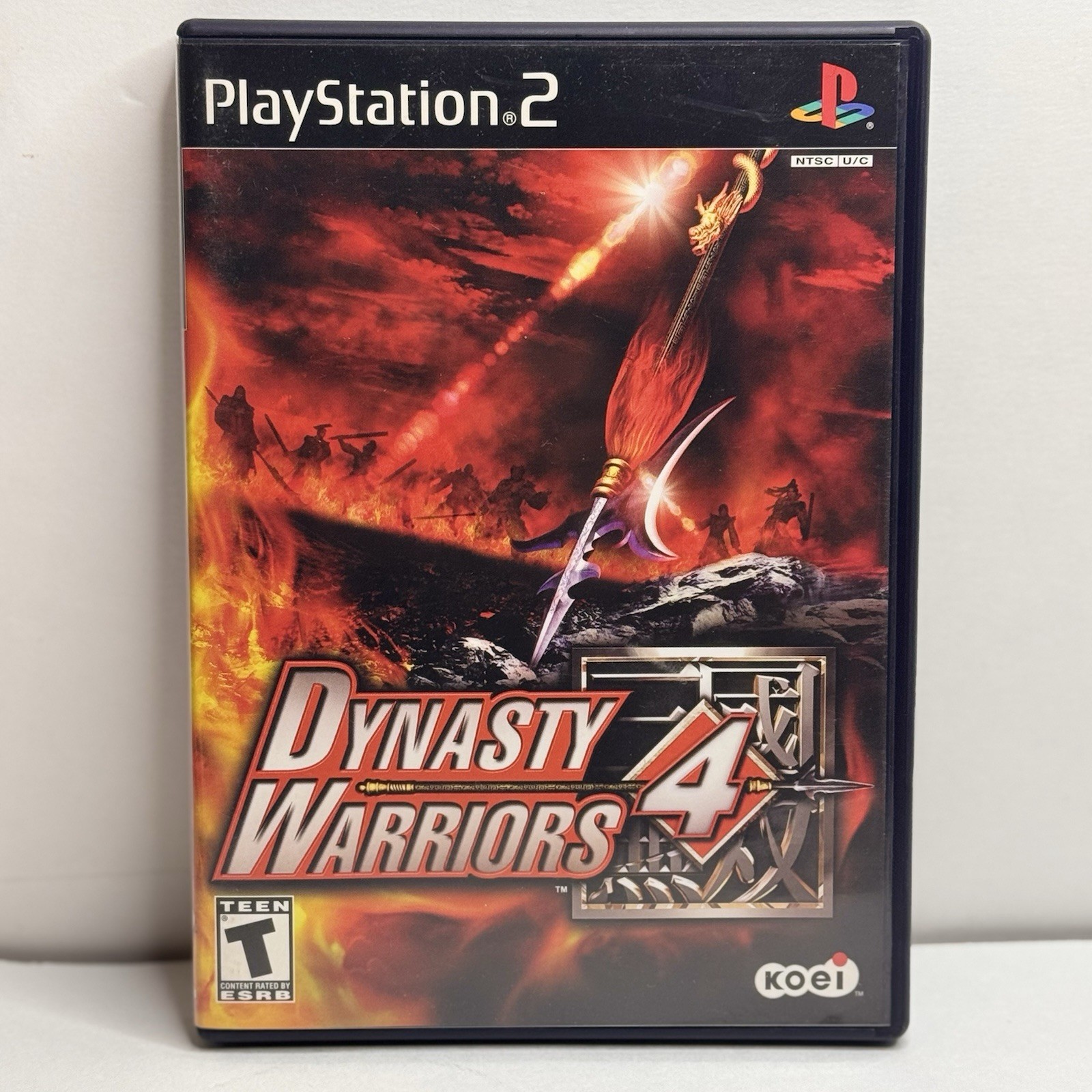 Dynasty Warriors 4 Empires CIB (Sony PlayStation 2 PS2, 2004) W Reg Card
