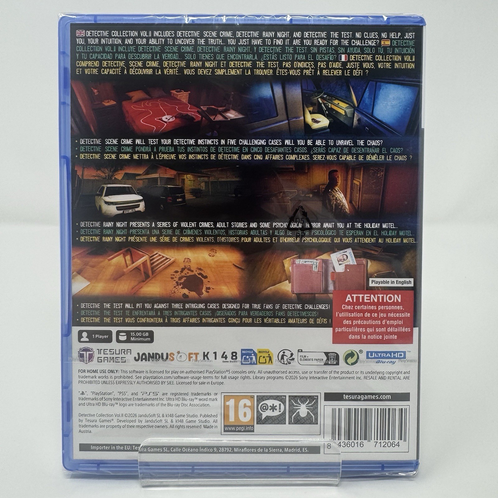 Detective Collection Volume II (PlayStation 5, PS5) EU PEGI Import – NEW