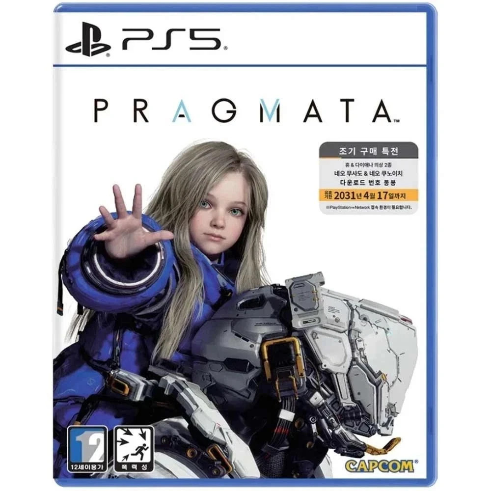 PS5 Pragmata Korean Multi Language Region Free Capcom Sci-Fi Action Adventure