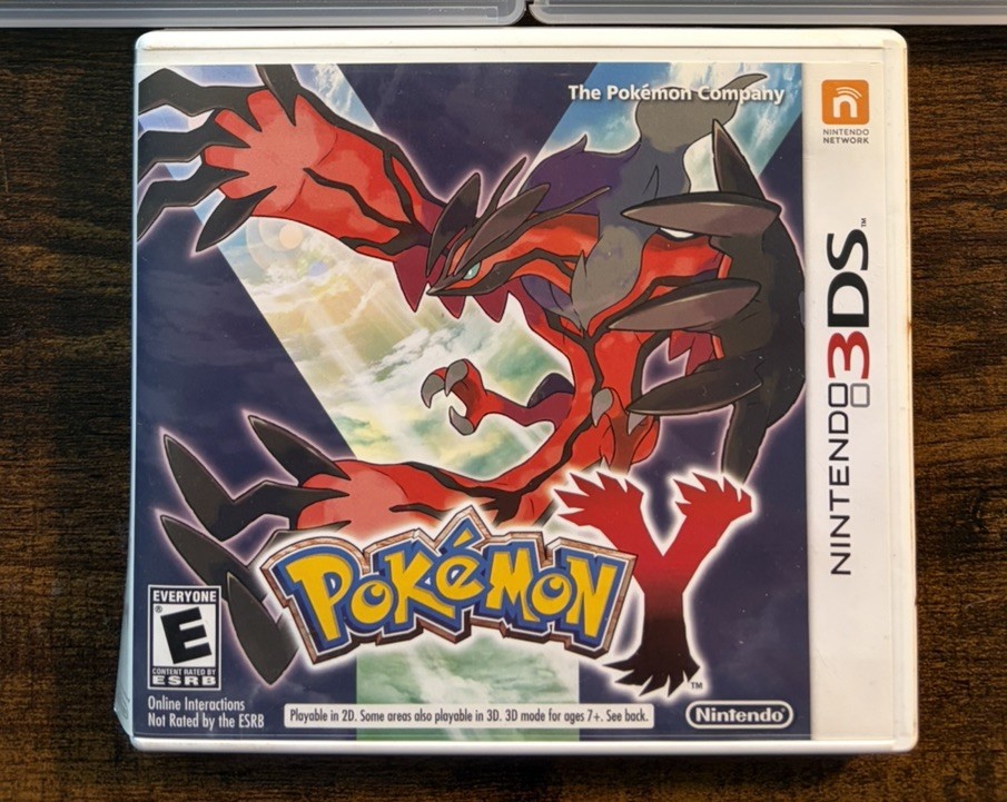 UNTESTED Pokemon Y (Nintendo 3DS, 2013) CIB Complete In Box