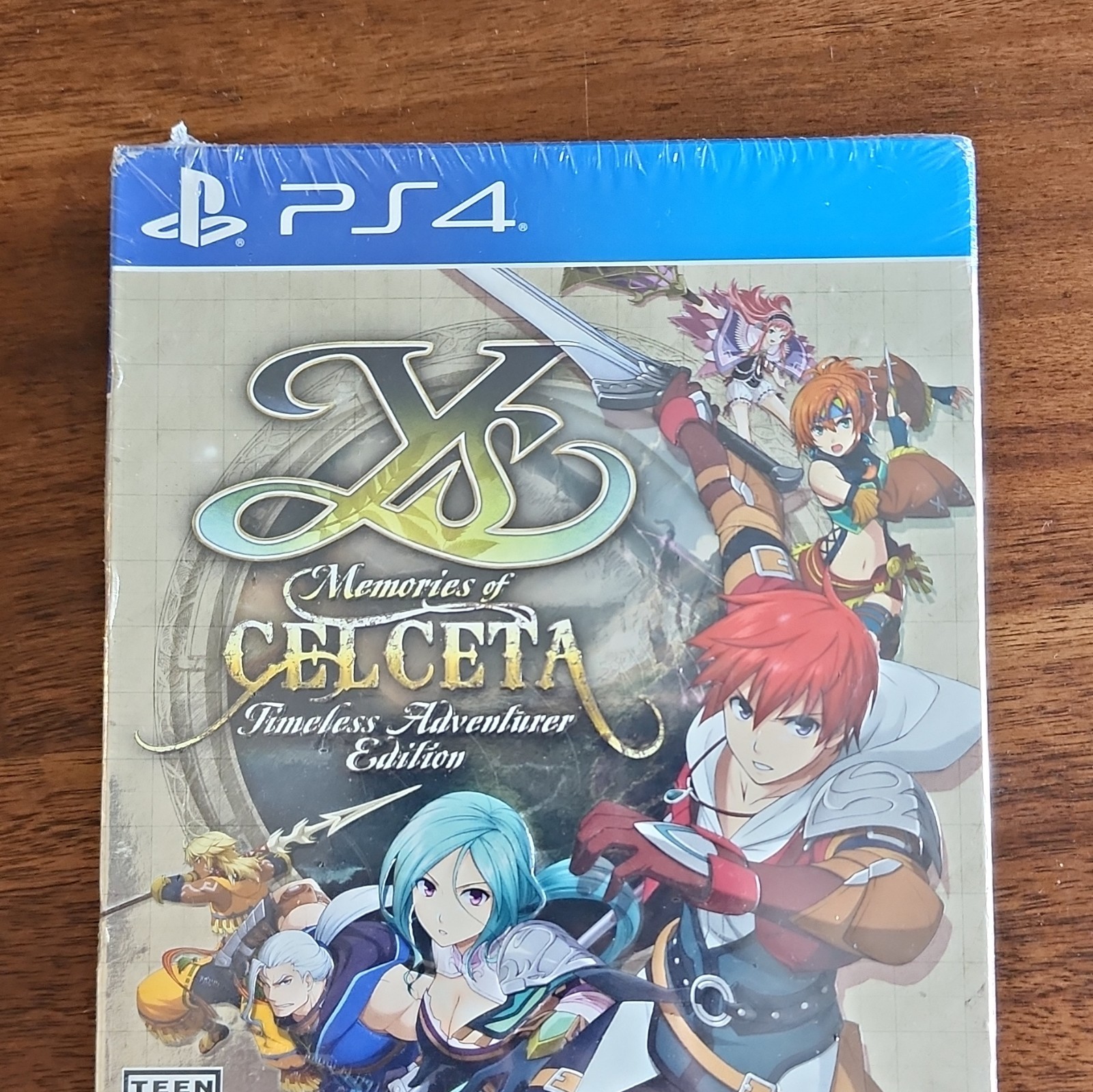 Ys: Memories of Celceta Timeless Adventurer Edition Limited PS4 Factory Sealed