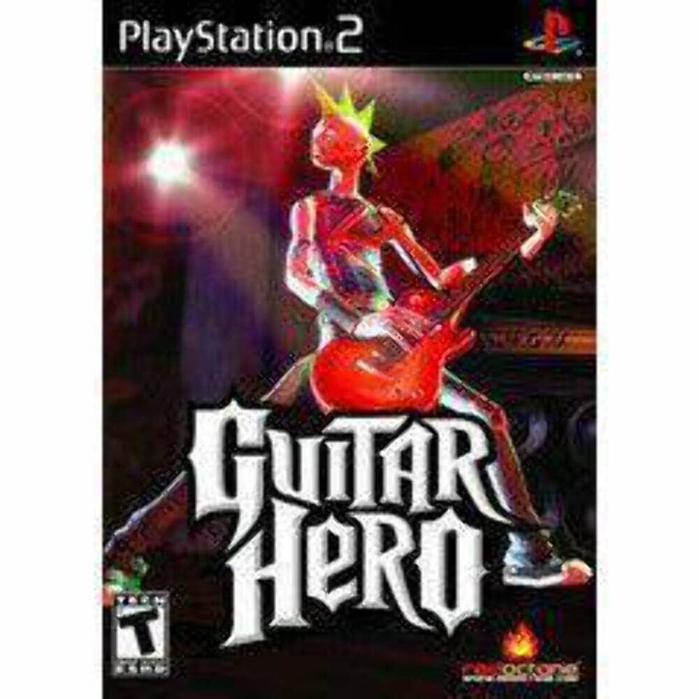 Refurbished Guitar Hero PS2 PlayStation 2 Complete – Excellent Cond