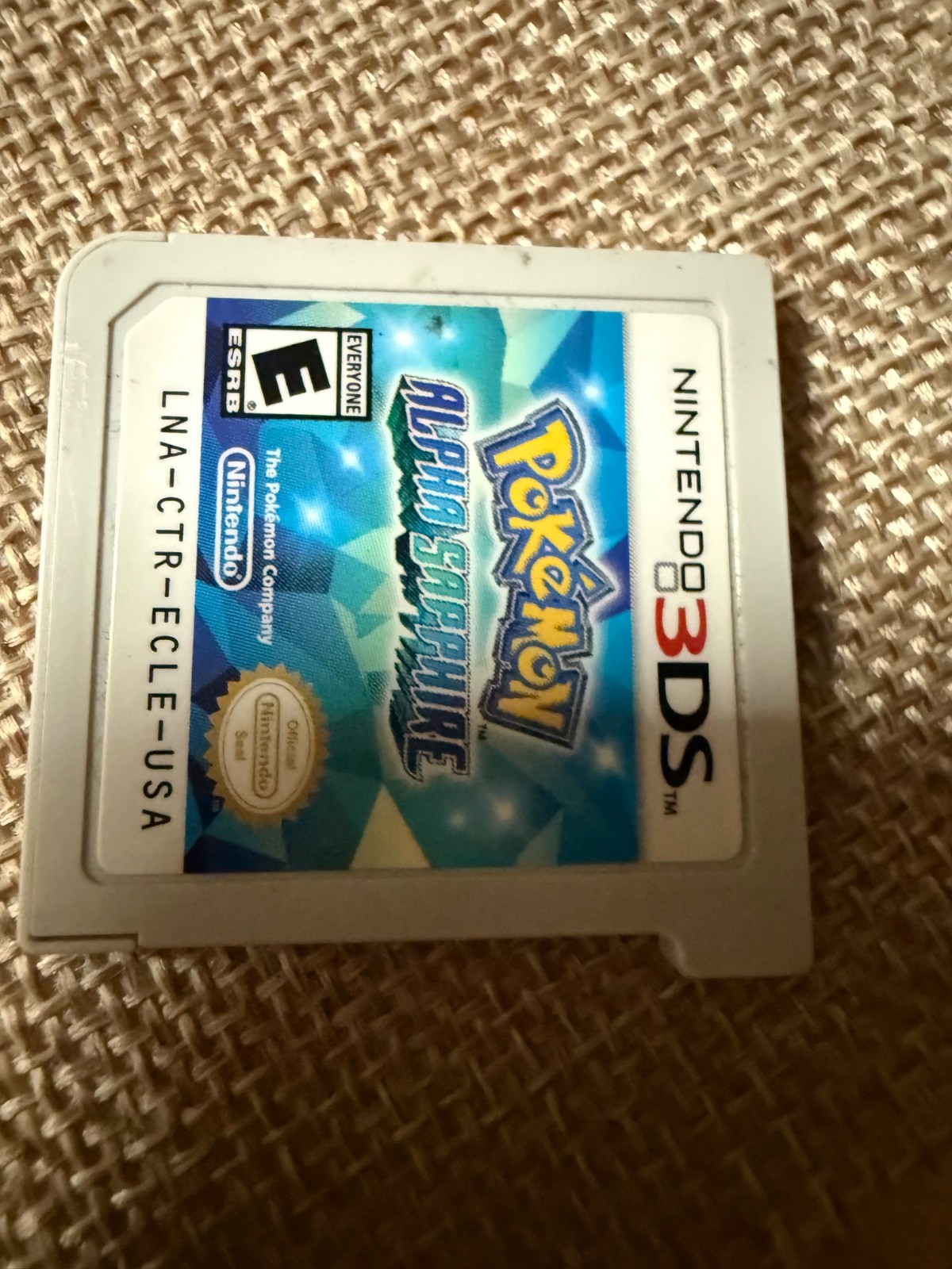 Pocket Monsters Alpha Sapphire (Nintendo 3DS, 2014) – Japanese Version
