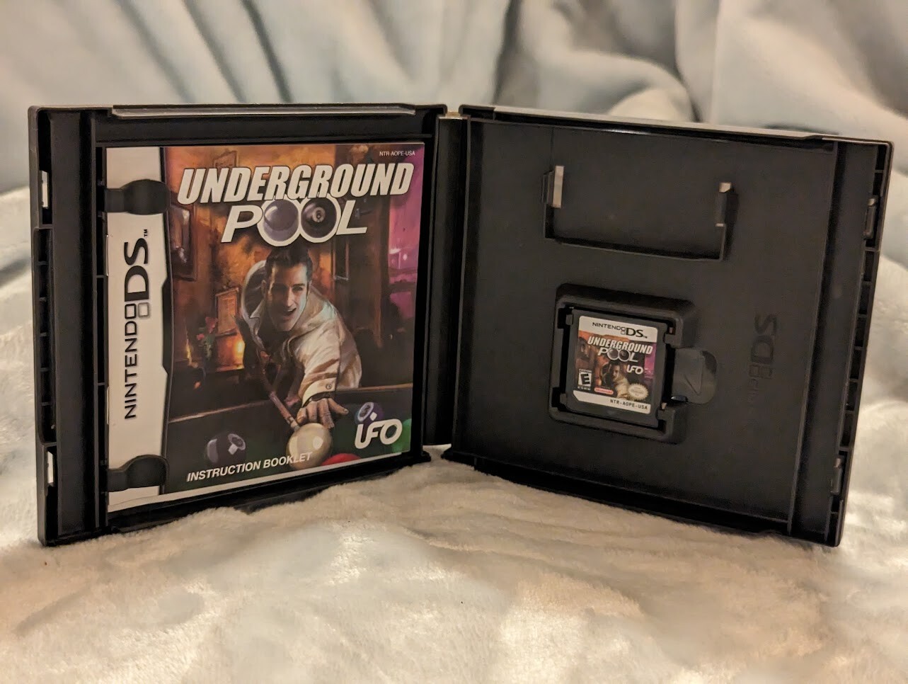 Underground Pool Nintendo DS 2DS 3DS Complete Authentic Tested Working
