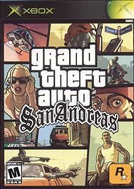 Grand Theft Auto San Andreas Complete in case w/ manual & MAP Original XBOX