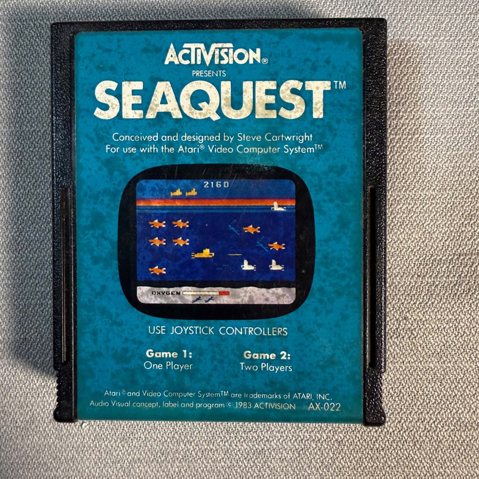 Activision Atari 2600 Classic Collection 6 Game Lot Pitfall Seaquest Tested