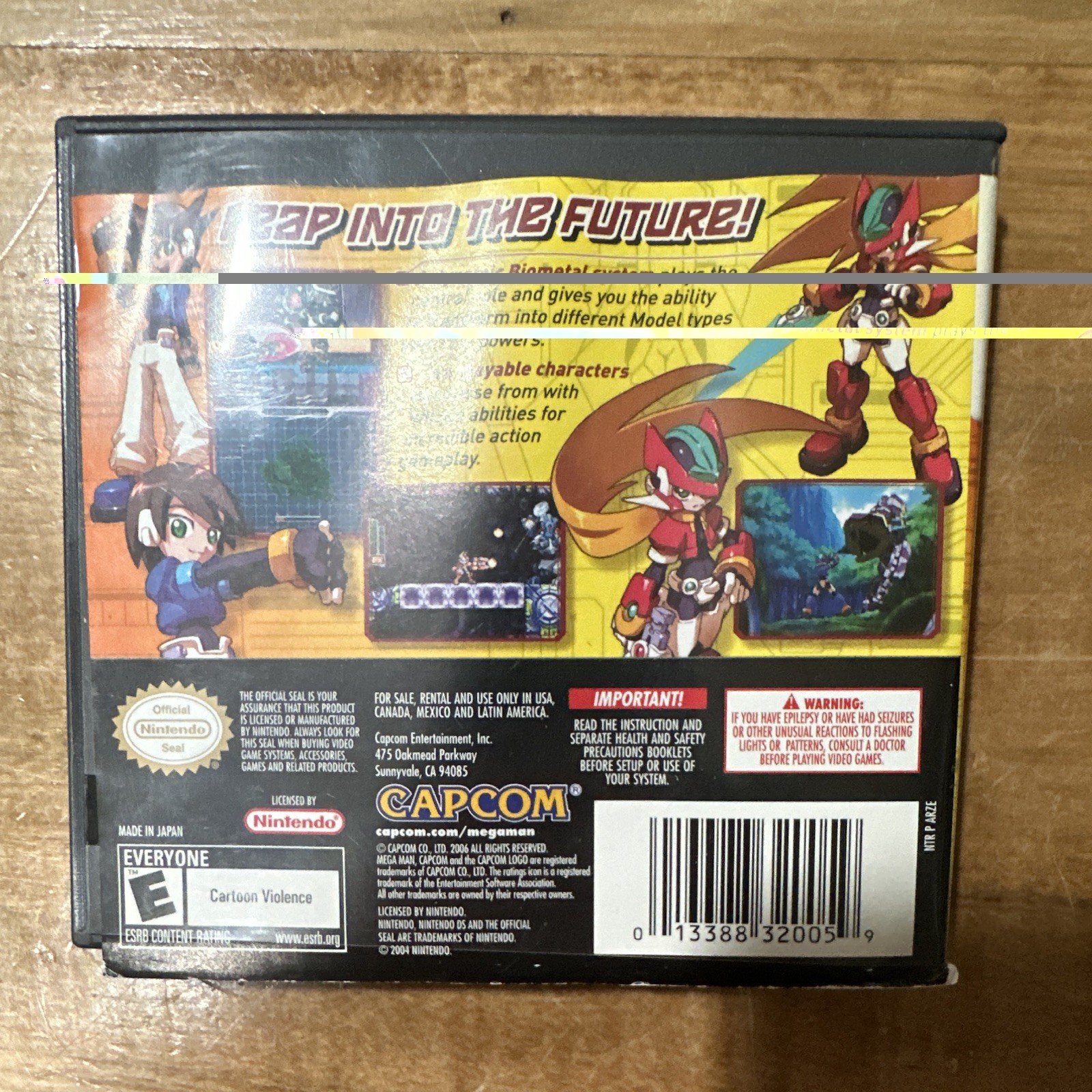 Capcom Mega Man ZX Nintendo DS 2006 Action Platformer w/ Manual E NTSC-U/C