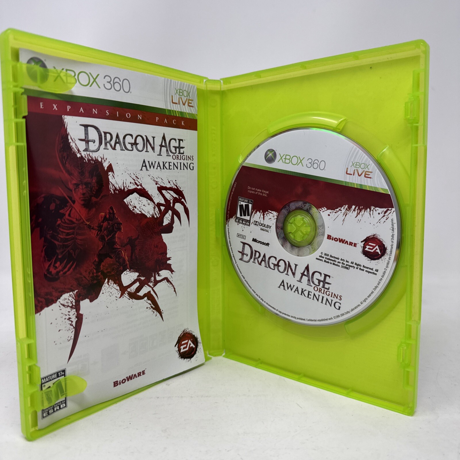 Dragon Age Lot – 2 II and Origins (Xbox 360) Tested