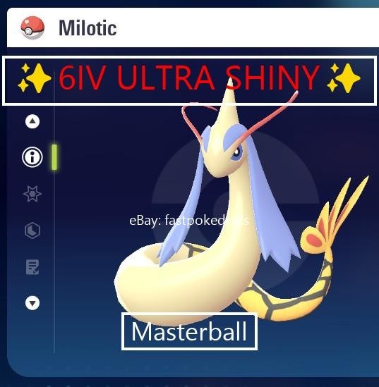 Pokemon Legends ZA ✨ 6IV Shiny Alpha Milotic✨Fast 🚀Masterball Held