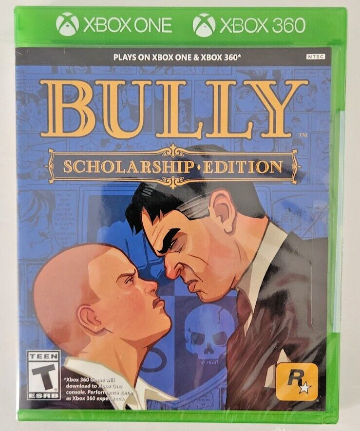 Bully: Scholarship Edition Xbox One Brand New Game (2008 Action/Adventure)